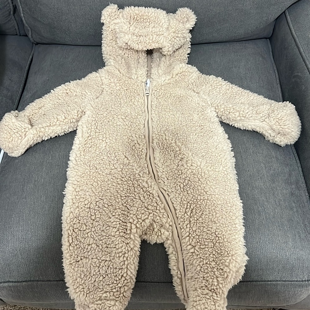 Cozy fleece baby bunting-Gap